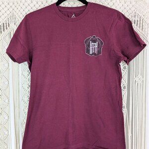Disney Haunted Mansion Maroon Sm Tshirt